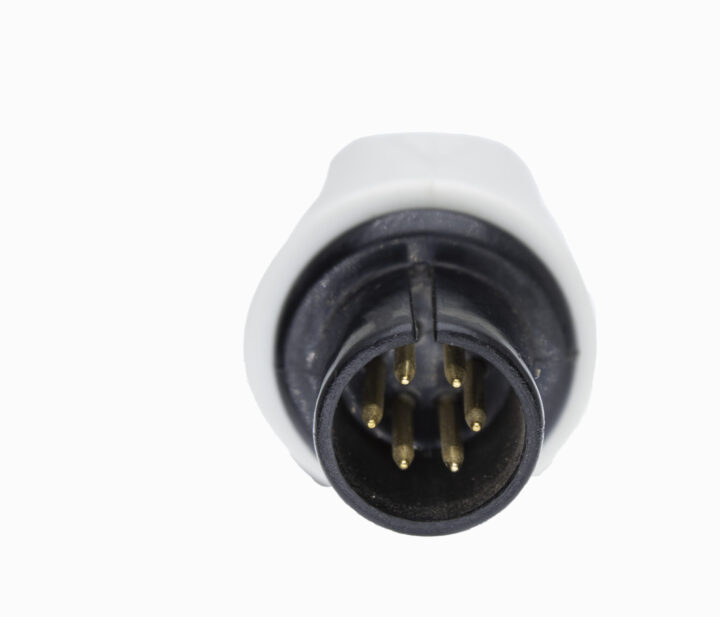 6 PIN 3 Lead Snap Type ECG Monitor Cable