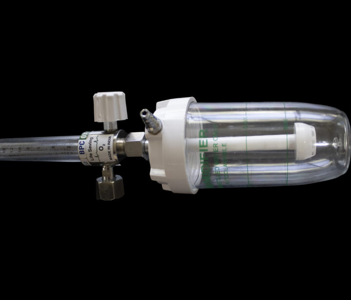BPC Metallic Flow meter with Humidifier bottle