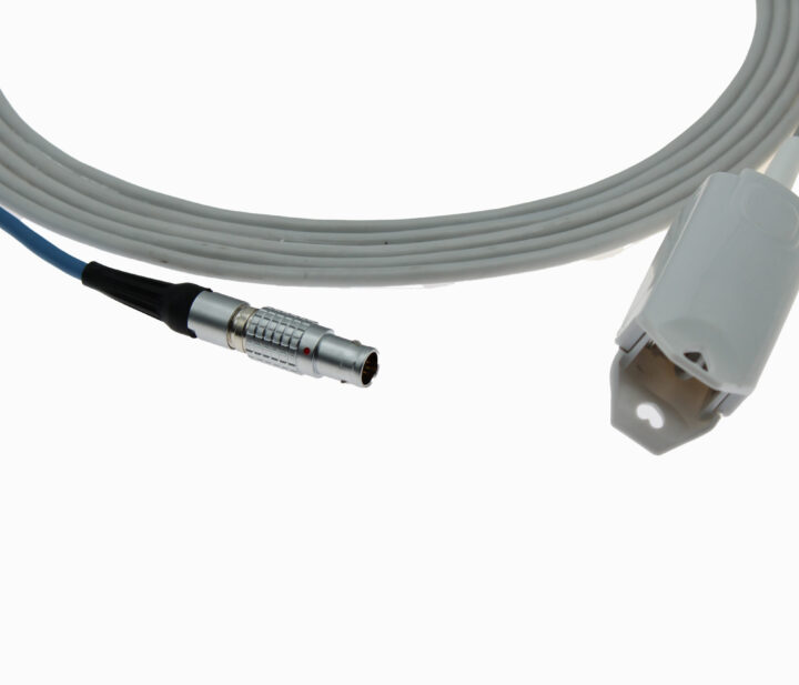 CSI-LEMO (004) 3mtr Adult Finger Clip Spo2 Sensor