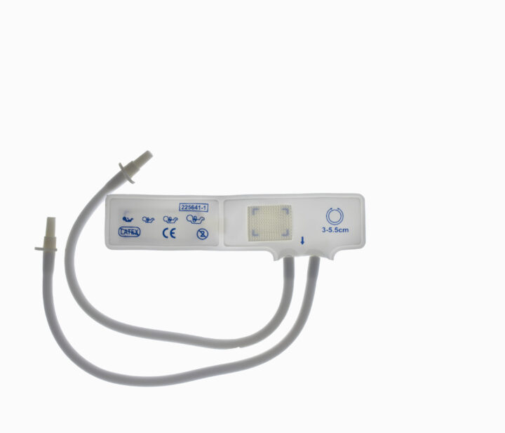 Disposable NIBP Cuffs Double Tube 3cm X 5.5cm Neonate #1