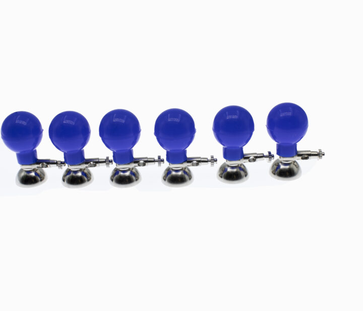 Promptcare Rubber bulb chest electrodes