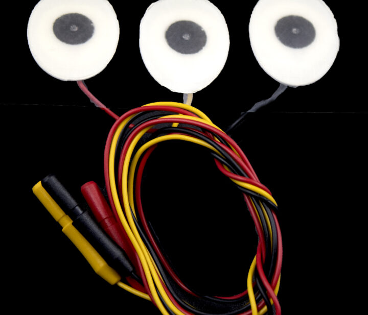 FIAB 3 Wire Disposable ECG Electrodes