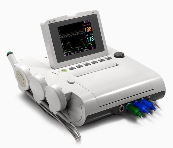 Edan F3 Portable Light-weight Fetal Monitor with color display